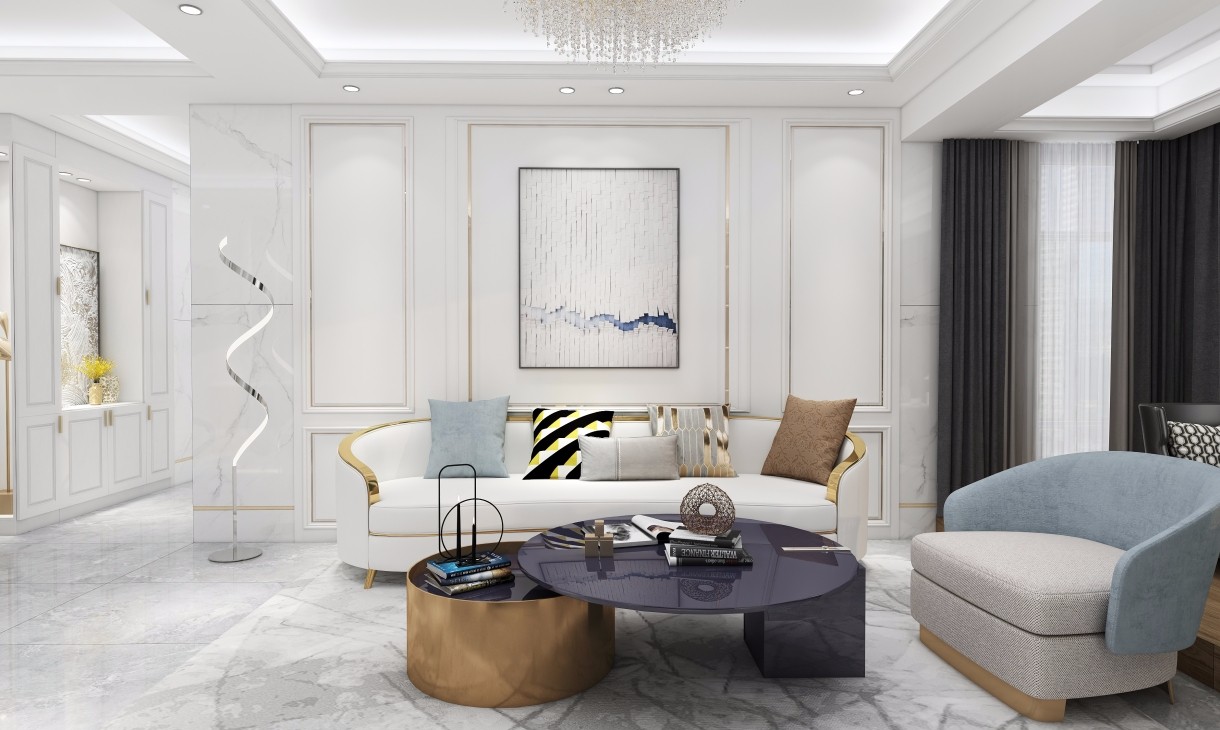 黄浦简约清新风格